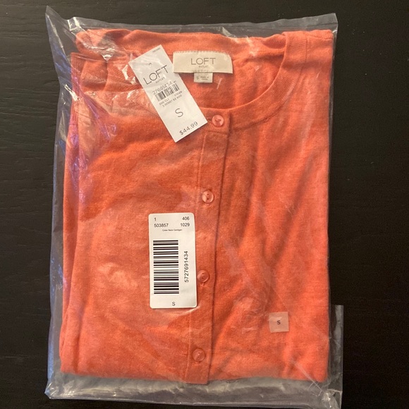 New with tag: Loft Crew Neck Cardigan - Picture 2 of 6